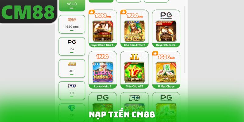 Nạp Tiền CM88 - Thao Tác Cung Cấp Tài Chính Quan Trọng
