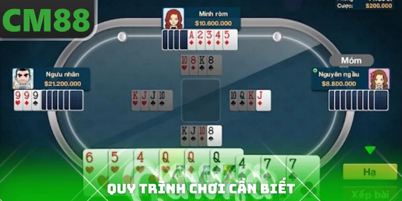 Quá trình chơi cần biết